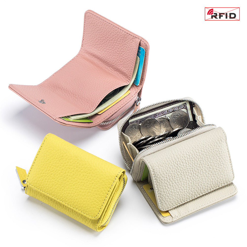 👛✨ Billetera Compacta con Protección RFID – Seguridad y estilo en tu bolsillo ✨