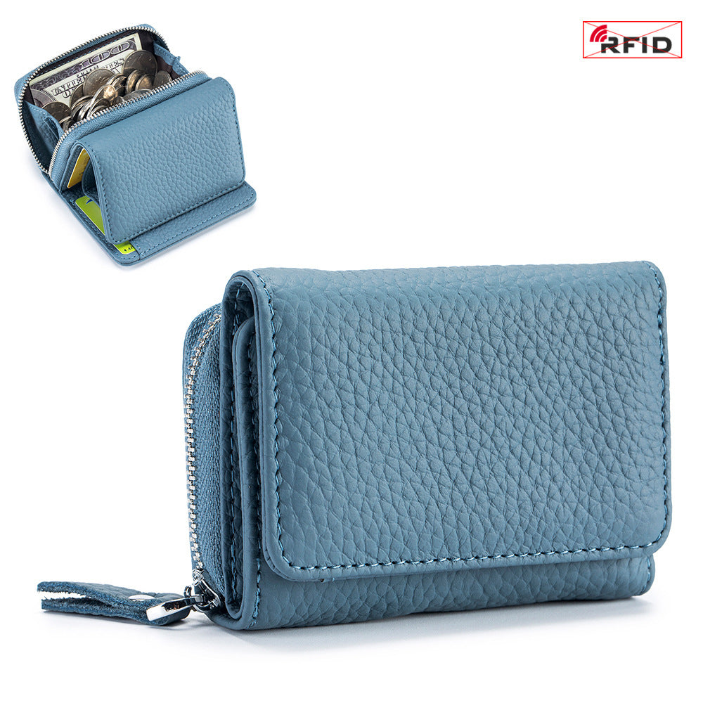 👛✨ Billetera Compacta con Protección RFID – Seguridad y estilo en tu bolsillo ✨