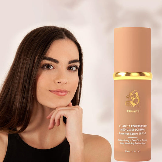 💎 Base correctora 4 en 1 biónica que cambia de color, hidratante y reparadora