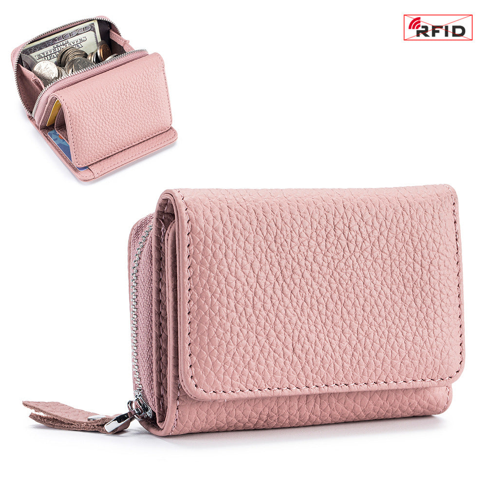 👛✨ Billetera Compacta con Protección RFID – Seguridad y estilo en tu bolsillo ✨