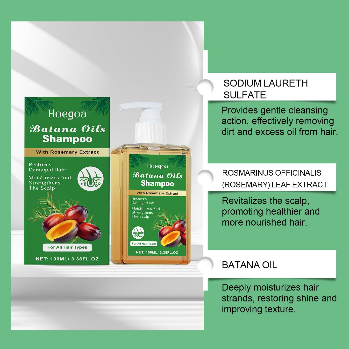 🌿 Champú de Batana para el cuidado del cabello