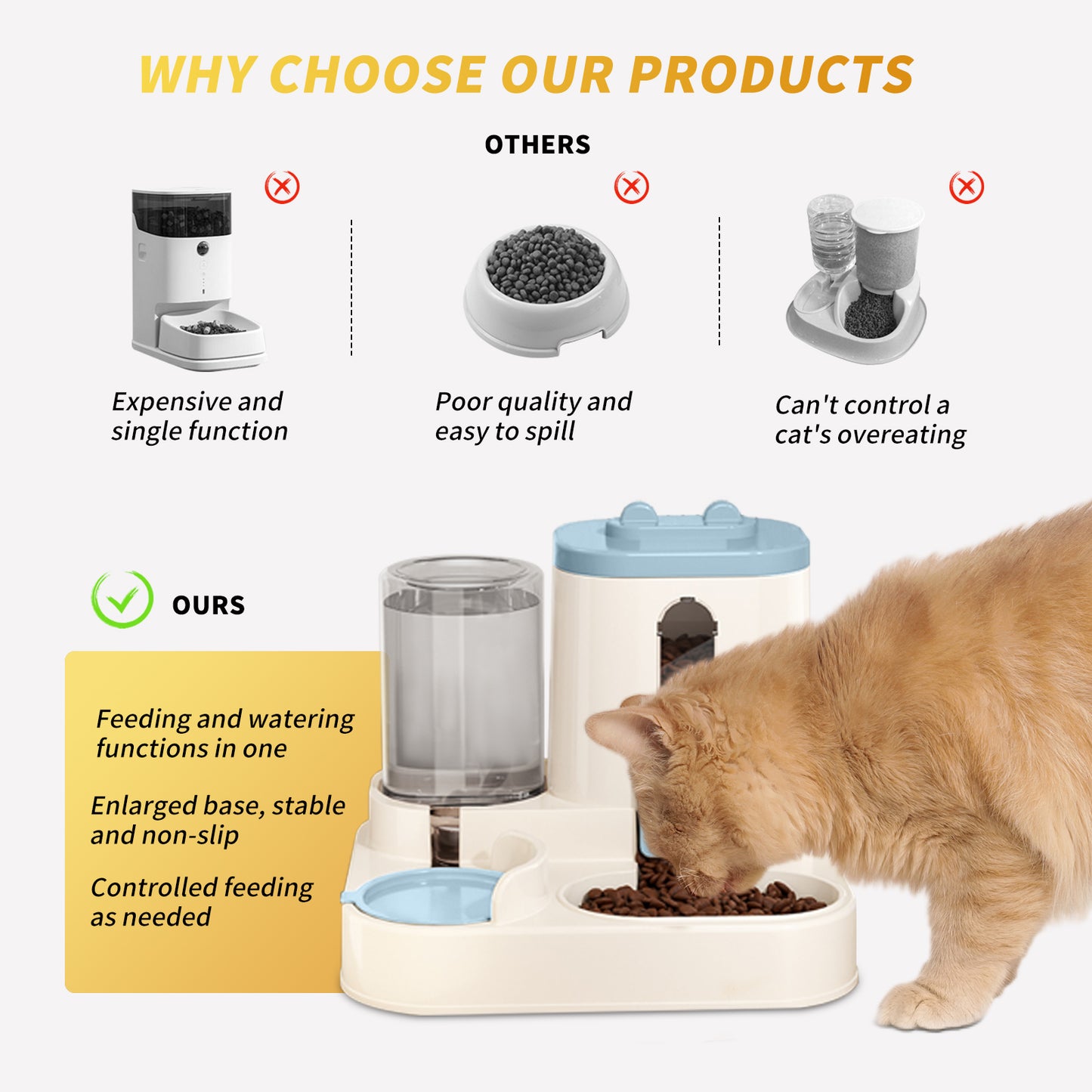 🐾 Dispensador Automático de Agua y Alimento para Mascotas 🐾