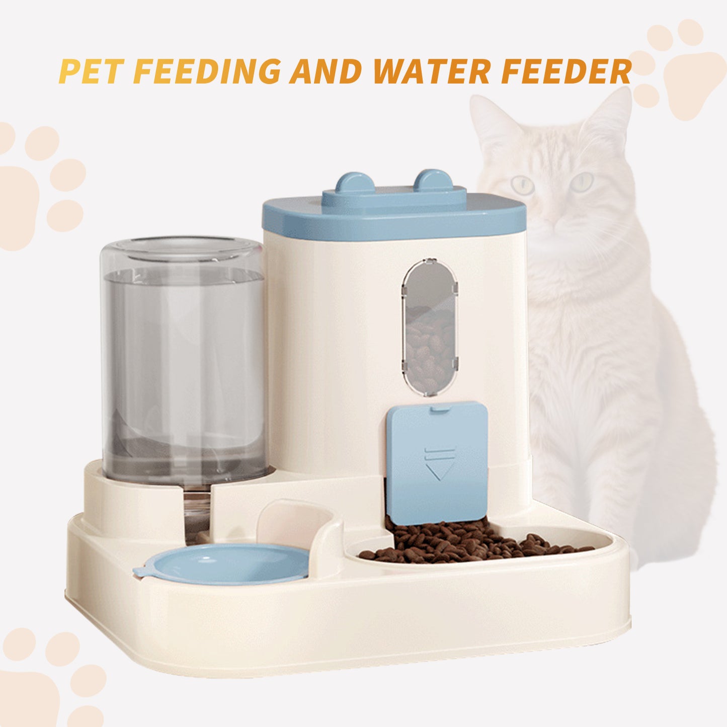 🐾 Dispensador Automático de Agua y Alimento para Mascotas 🐾