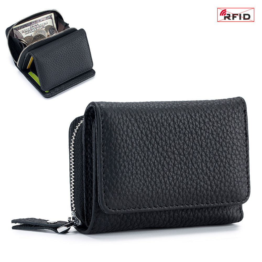 👛✨ Billetera Compacta con Protección RFID – Seguridad y estilo en tu bolsillo ✨