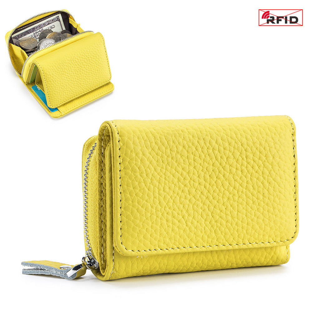 👛✨ Billetera Compacta con Protección RFID – Seguridad y estilo en tu bolsillo ✨