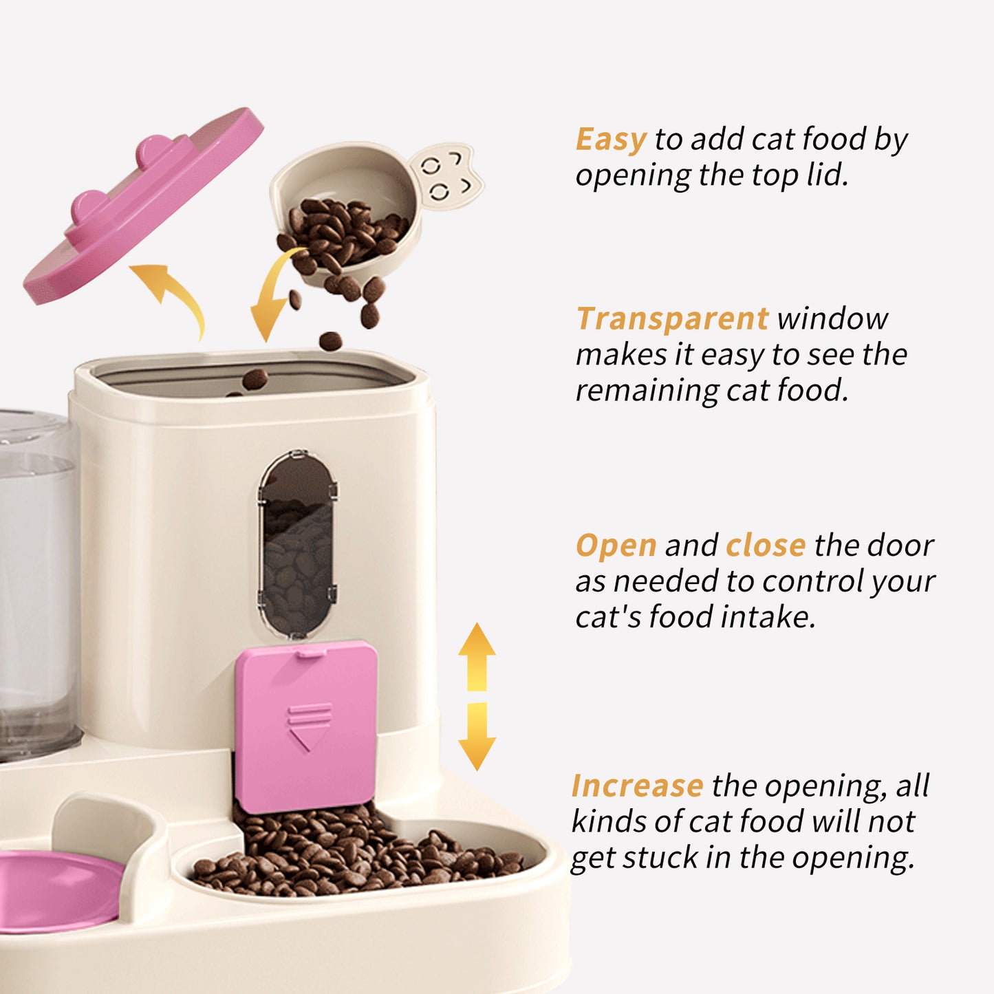🐾 Dispensador Automático de Agua y Alimento para Mascotas 🐾