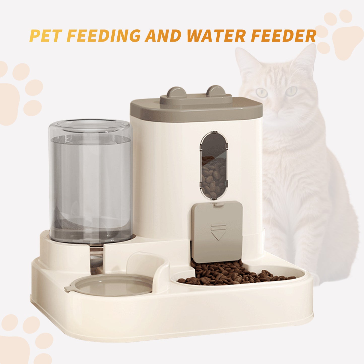🐾 Dispensador Automático de Agua y Alimento para Mascotas 🐾