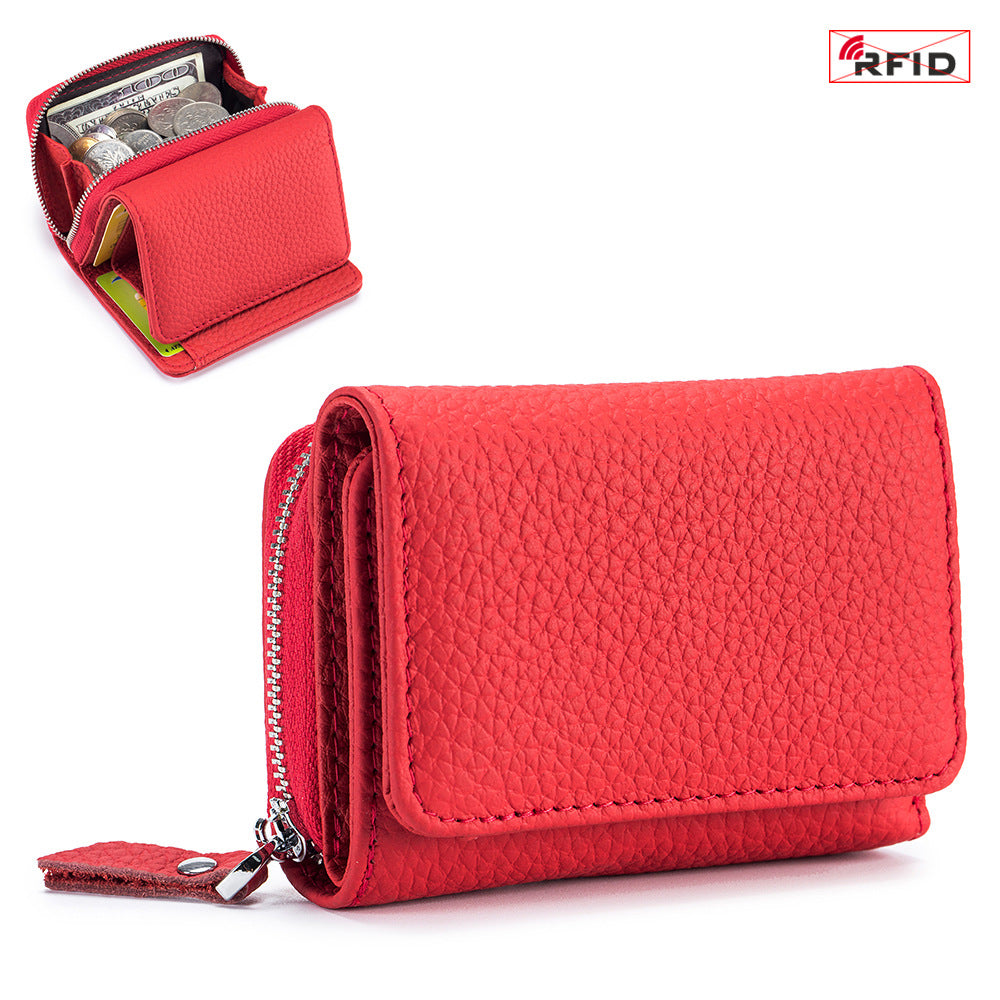 👛✨ Billetera Compacta con Protección RFID – Seguridad y estilo en tu bolsillo ✨