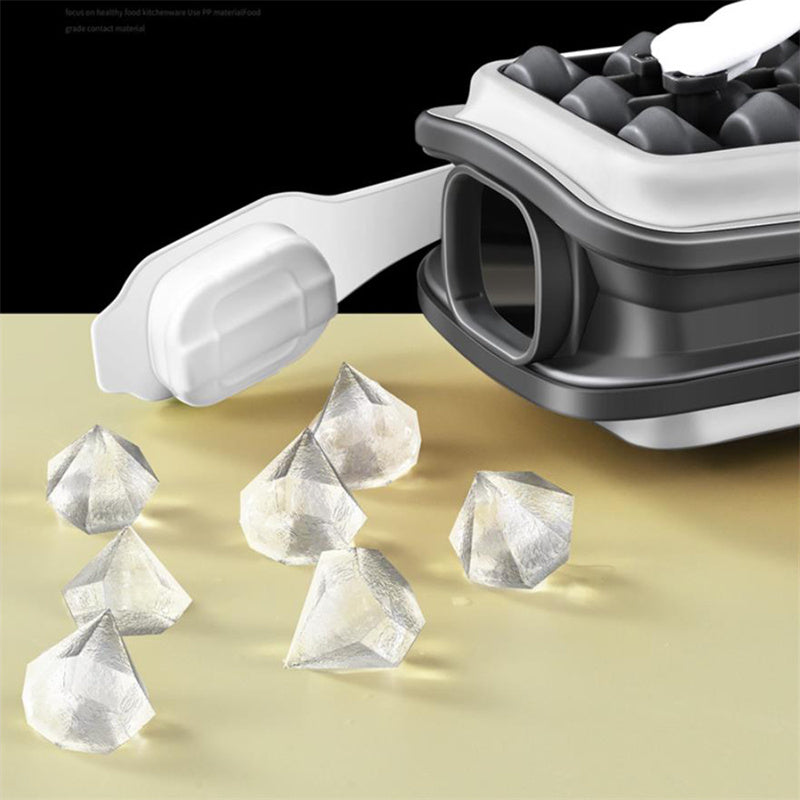 🧊✨ Molde de Cubitos de Hielo 2 en 1 con Botella – Más práctico, más higiénico, más moderno ✨🥤