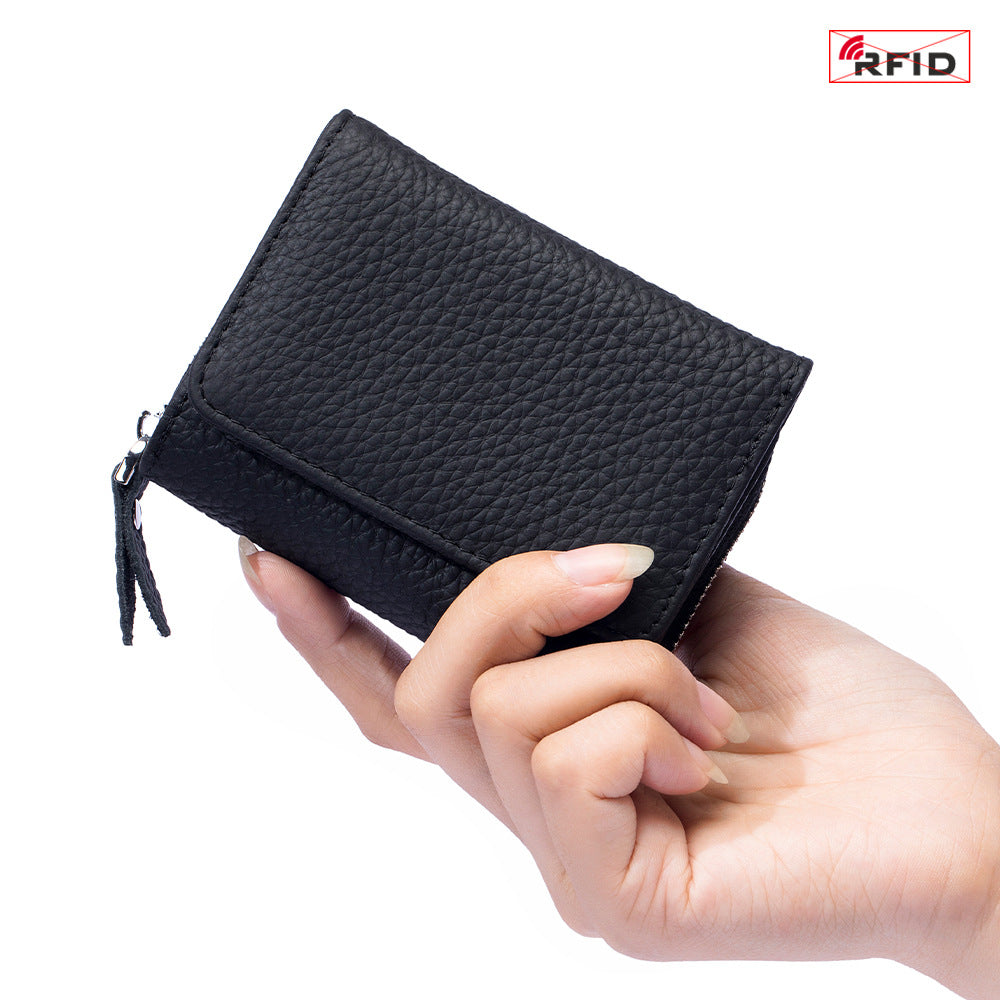 👛✨ Billetera Compacta con Protección RFID – Seguridad y estilo en tu bolsillo ✨