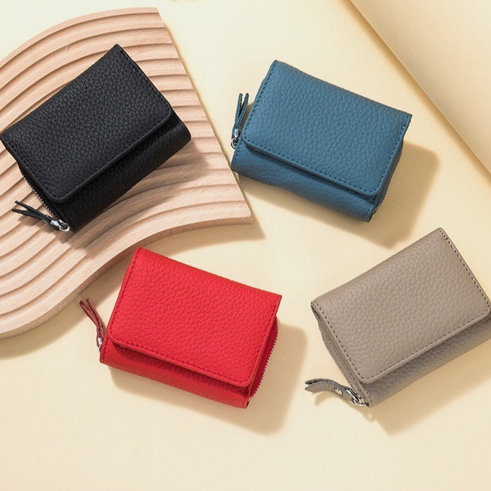 👛✨ Billetera Compacta con Protección RFID – Seguridad y estilo en tu bolsillo ✨